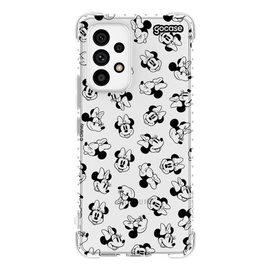 Capinha para celular Mickey & Amigos - Minnie Faces Pattern