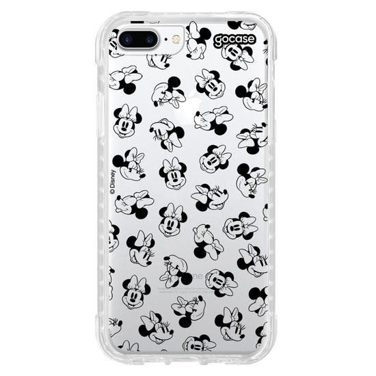 Capinha para celular Mickey & Amigos - Minnie Faces Pattern