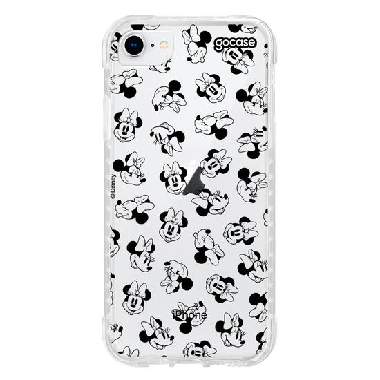 Capinha para celular Mickey & Amigos - Minnie Faces Pattern