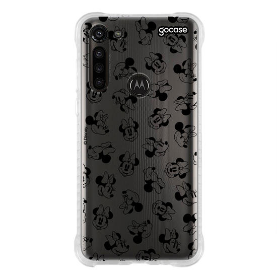 Capinha para celular Mickey & Amigos - Minnie Faces Pattern
