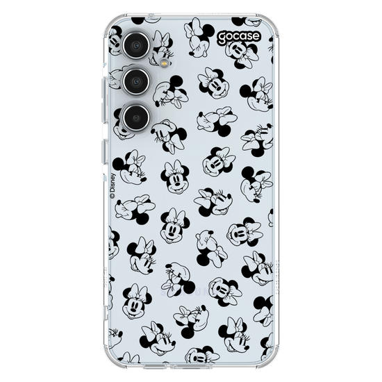 Capinha para celular Mickey & Amigos - Minnie Faces Pattern