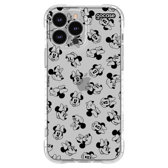Capinha para celular Mickey & Amigos - Minnie Faces Pattern