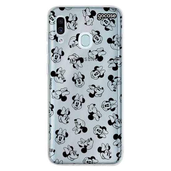 Mickey & Amigos - Minnie Faces Pattern