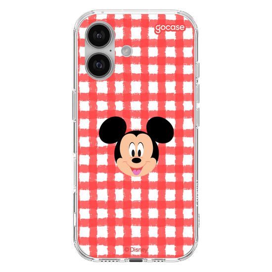 Capinha para celular Mickey & Amigos - Xadrez Cute