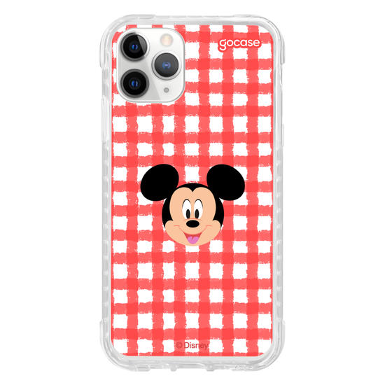 Capinha para celular Mickey & Amigos - Xadrez Cute