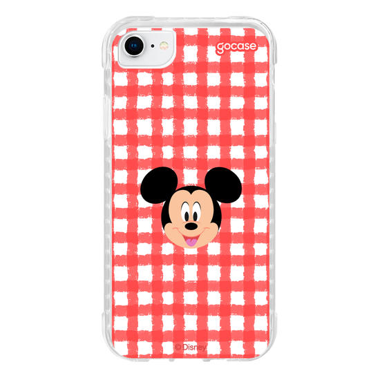 Capinha para celular Mickey & Amigos - Xadrez Cute