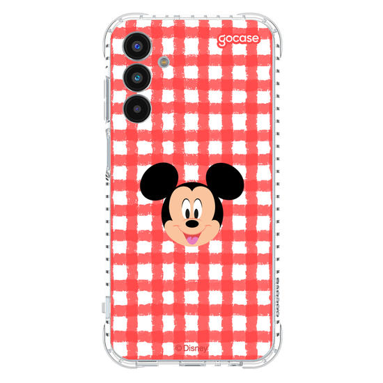 Capinha para celular Mickey & Amigos - Xadrez Cute