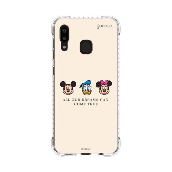 Capinha para celular  Turma do Mickey - Emoji e Frase Minimalista