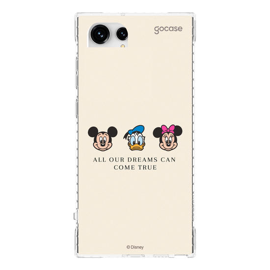 Capinha para celular  Turma do Mickey - Emoji e Frase Minimalista