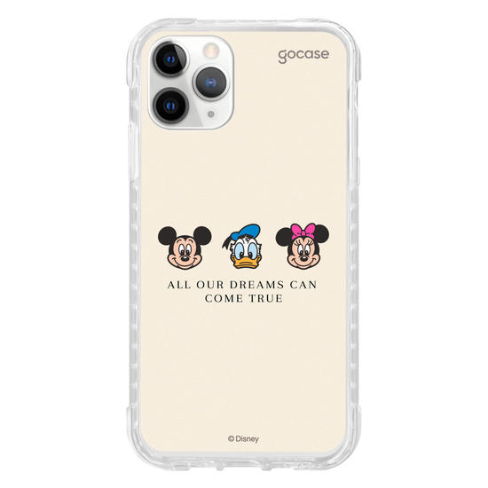 Capinha para celular  Turma do Mickey - Emoji e Frase Minimalista