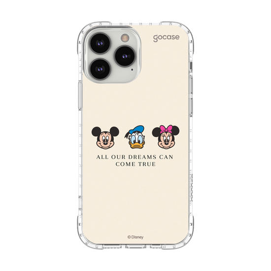Capinha para celular  Turma do Mickey - Emoji e Frase Minimalista