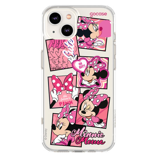 Capinha para celular  Minnie - Quadrinhos Fofos