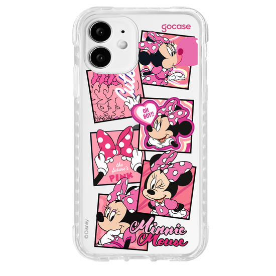 Capinha para celular  Minnie - Quadrinhos Fofos