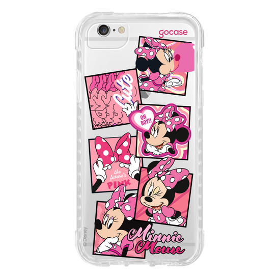 Capinha para celular  Minnie - Quadrinhos Fofos