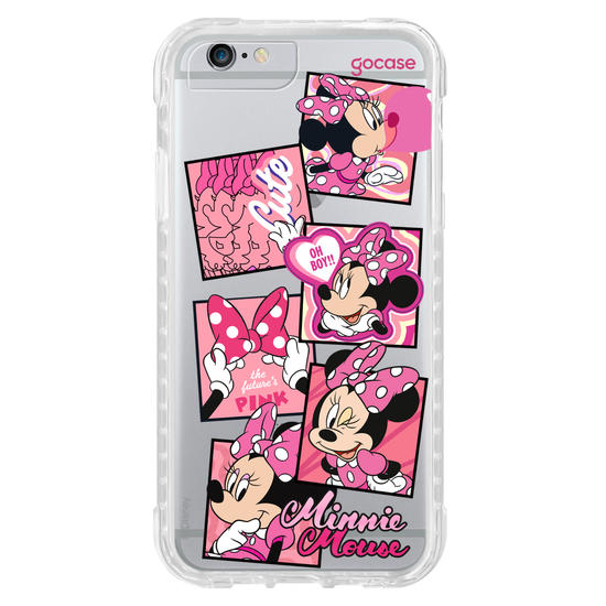 Capinha para celular  Minnie - Quadrinhos Fofos