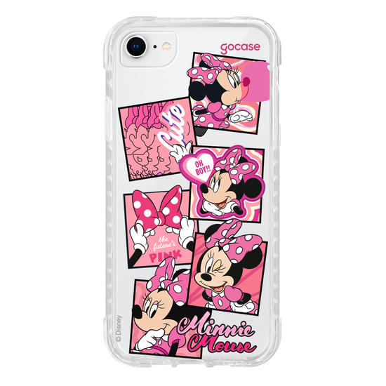 Capinha para celular  Minnie - Quadrinhos Fofos