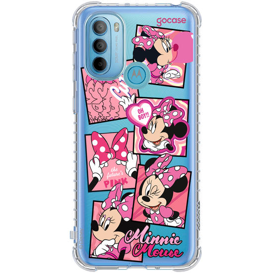 Capinha para celular  Minnie - Quadrinhos Fofos