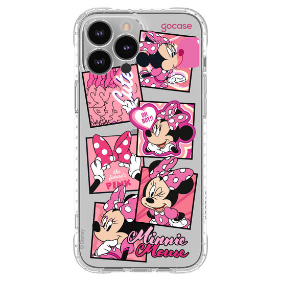 Capinha para celular  Minnie - Quadrinhos Fofos