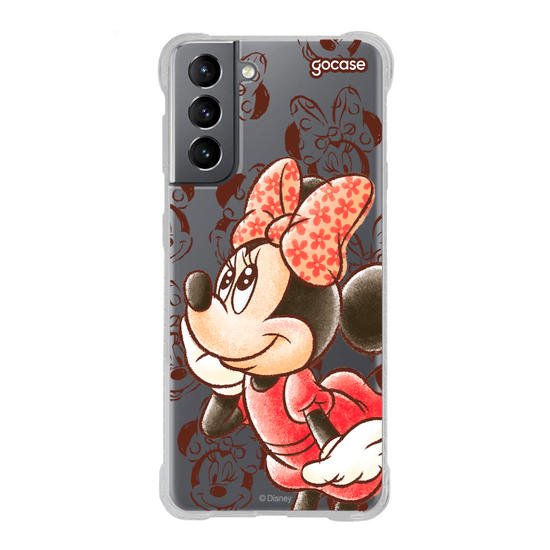 Capinha para celular  Minnie Ilustrado Com Pattern
