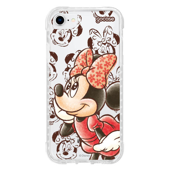 Capinha para celular  Minnie Ilustrado Com Pattern