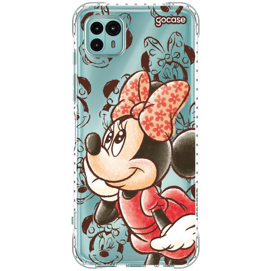 Capinha para celular  Minnie Ilustrado Com Pattern