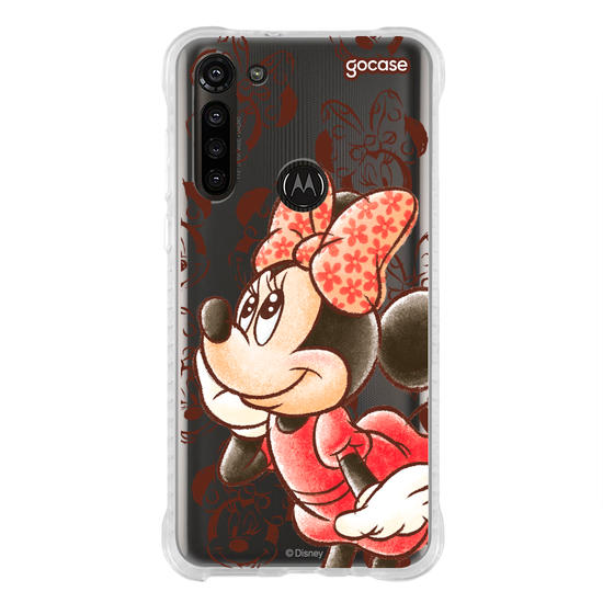 Capinha para celular  Minnie Ilustrado Com Pattern