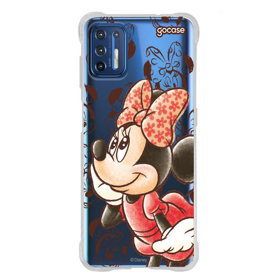 Capinha para celular  Minnie Ilustrado Com Pattern