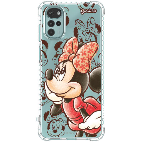 Capinha para celular  Minnie Ilustrado Com Pattern