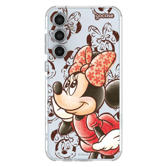 Capinha para celular  Minnie Ilustrado Com Pattern