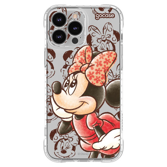 Capinha para celular  Minnie Ilustrado Com Pattern