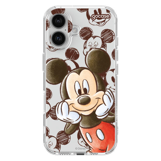 Capinha para celular  Mickey Ilustrado Com Pattern