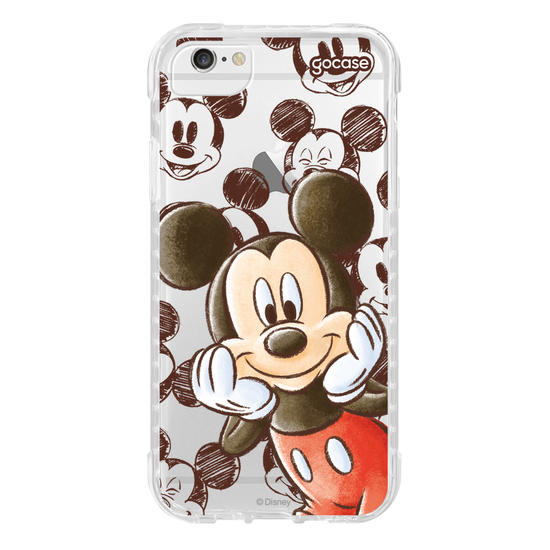 Capinha para celular  Mickey Ilustrado Com Pattern