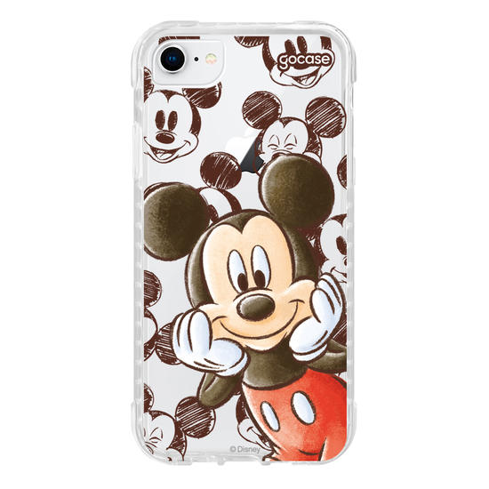 Capinha para celular  Mickey Ilustrado Com Pattern