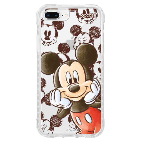 Capinha para celular  Mickey Ilustrado Com Pattern