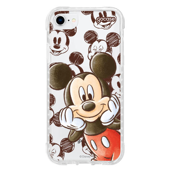 Capinha para celular  Mickey Ilustrado Com Pattern