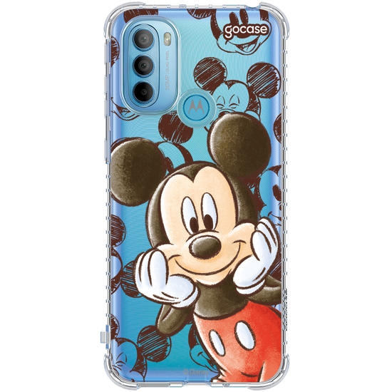 Capinha para celular  Mickey Ilustrado Com Pattern