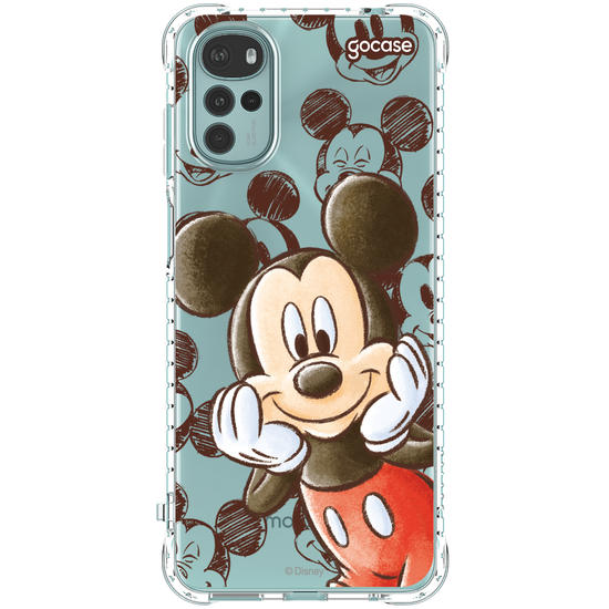 Capinha para celular  Mickey Ilustrado Com Pattern