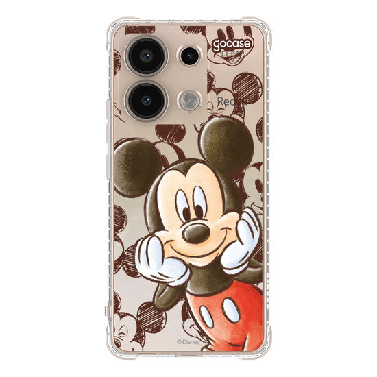 Capinha para celular  Mickey Ilustrado Com Pattern
