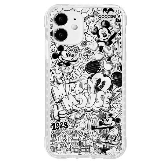 Capinha para celular  Turma do Mickey - Pattern Rabiscado
