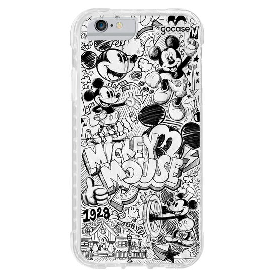 Capinha para celular  Turma do Mickey - Pattern Rabiscado
