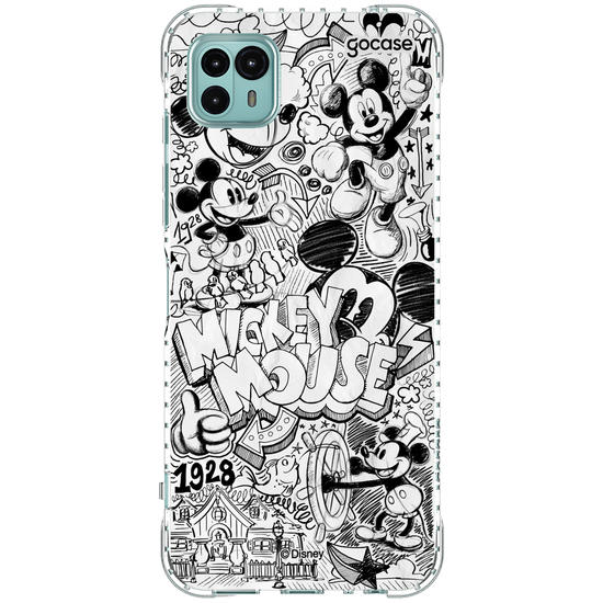 Capinha para celular  Turma do Mickey - Pattern Rabiscado