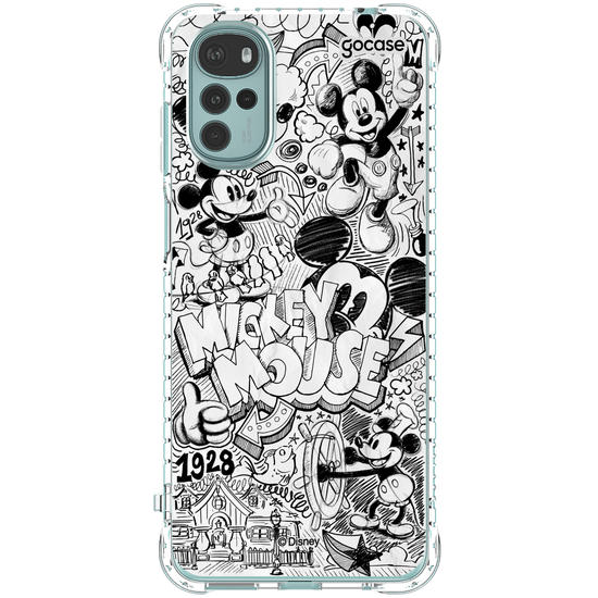 Capinha para celular  Turma do Mickey - Pattern Rabiscado