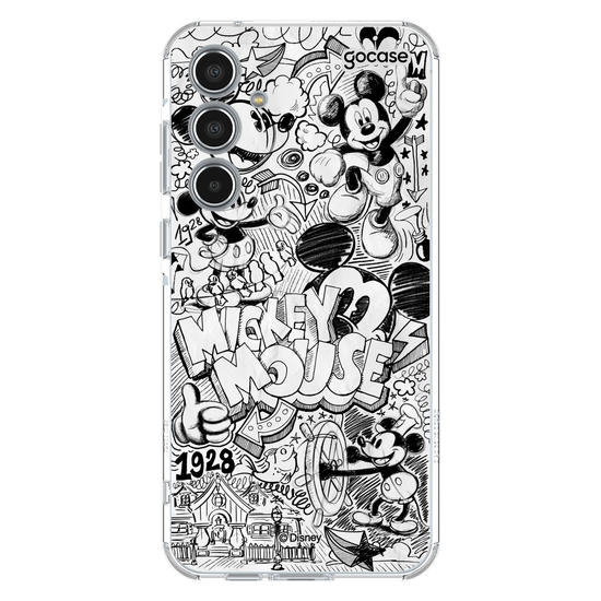 Capinha para celular  Turma do Mickey - Pattern Rabiscado