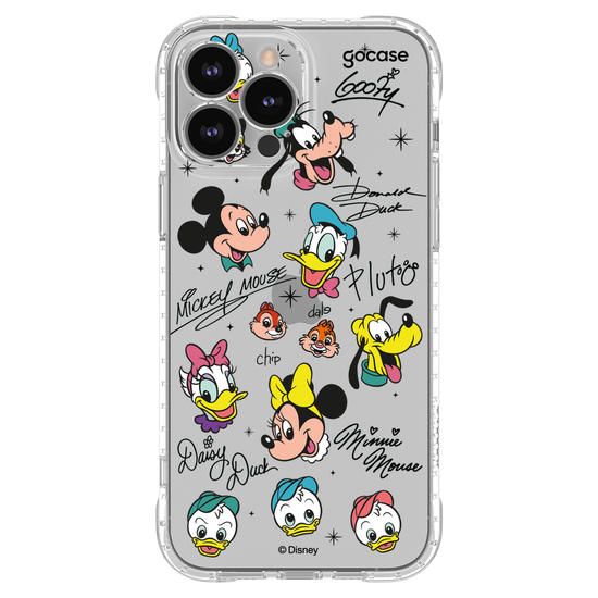 Capinha para celular  Turma do Mickey - Assinatura