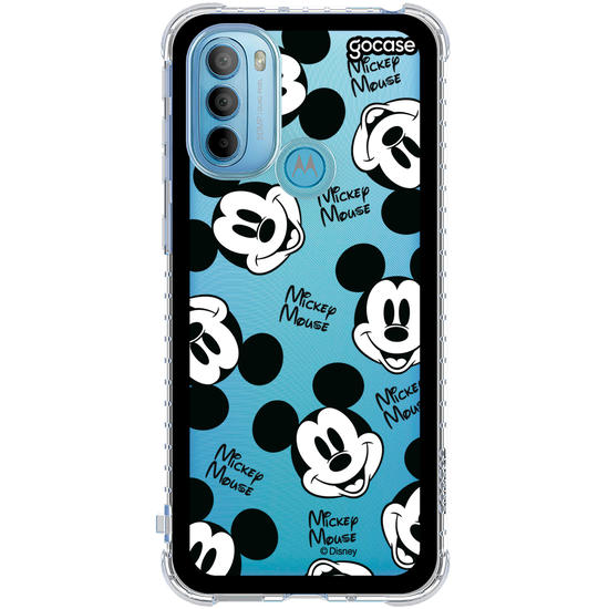 Capinha para celular  Mickey - Rostinho com Assinatura