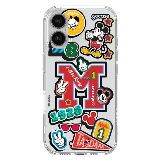 Capinha para celular  Mickey e Amigos - Collage Cool