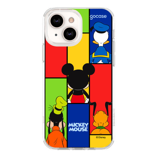 Capinha para celular  Mickey e Amigos - Pose de Costas