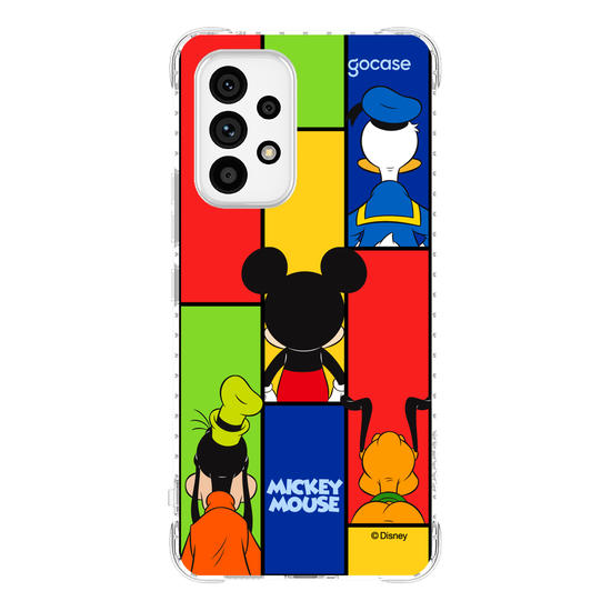 Capinha para celular  Mickey e Amigos - Pose de Costas