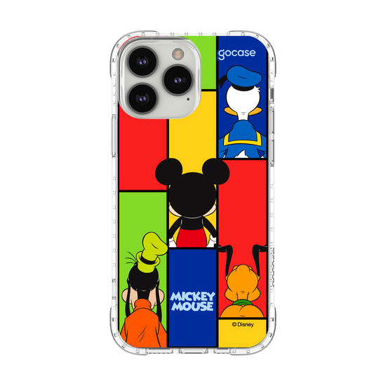 Capinha para celular  Mickey e Amigos - Pose de Costas