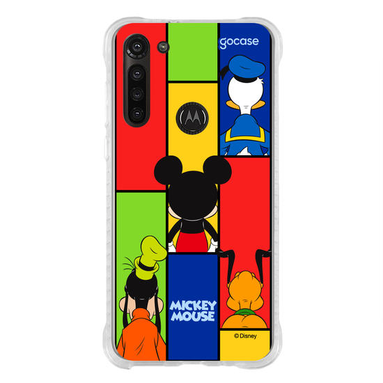 Capinha para celular  Mickey e Amigos - Pose de Costas